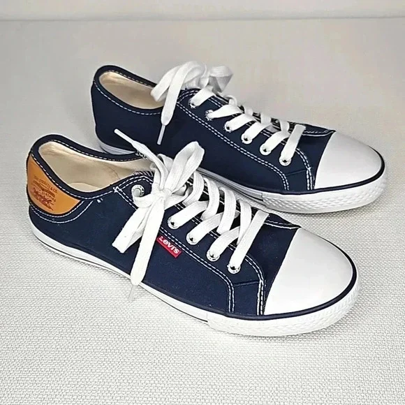 Levi's Stan Buck Navy Women's Sneakers Size 8.5 - Picture 2 of 13